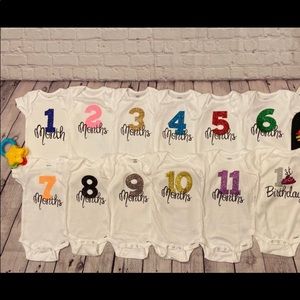 Custom onesies set of 12!